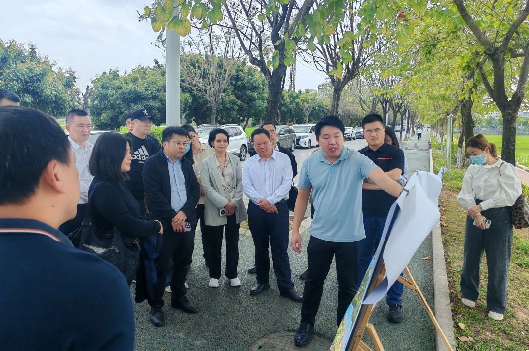 抖圈集团丨随省协会调研莞惠全域土地整治